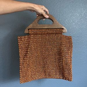 Vintage style bead bag
